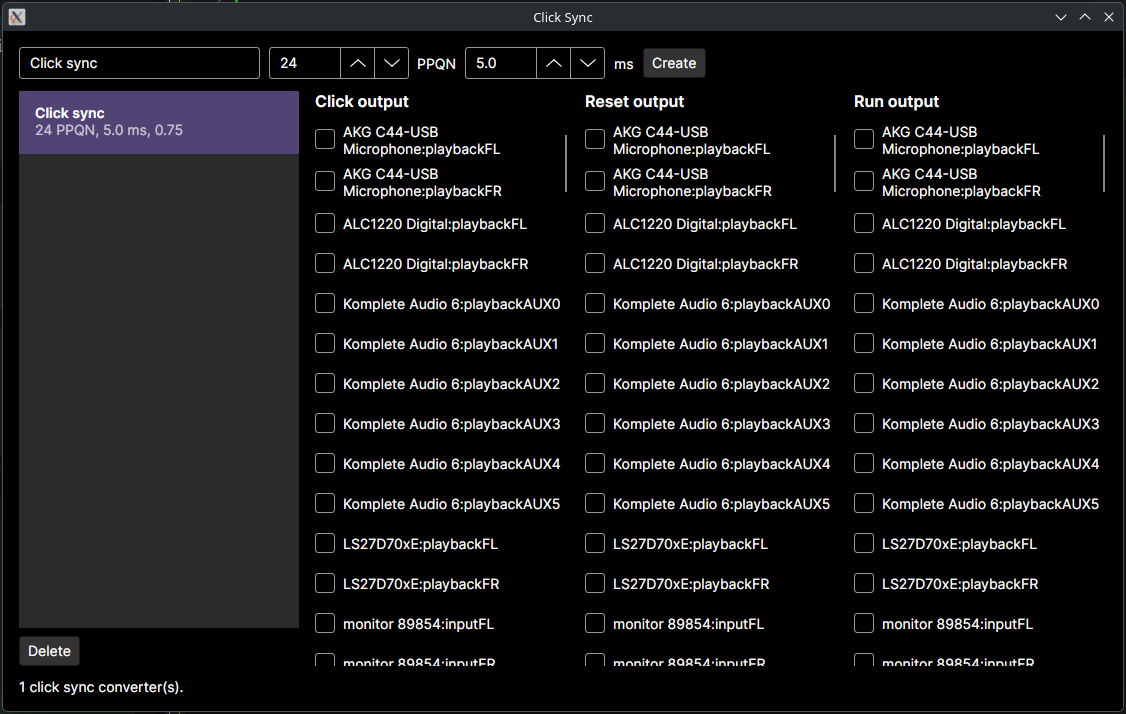 Click Sync Tool Window